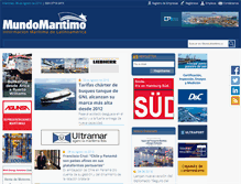 Tablet Screenshot of mundomaritimo.cl